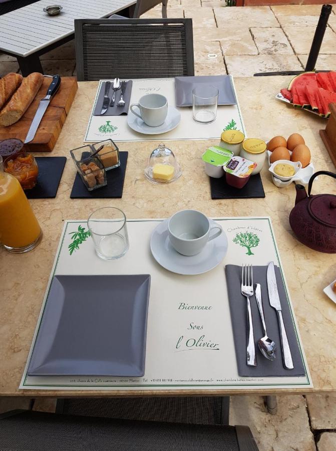 Bed and Breakfast Sous L'Olivier Menton Exterior foto